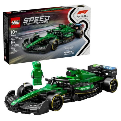 Lego Speed Champions Mașină F1 Aston Martin Aramco AMR24 Set Piese 269 El. 10+
