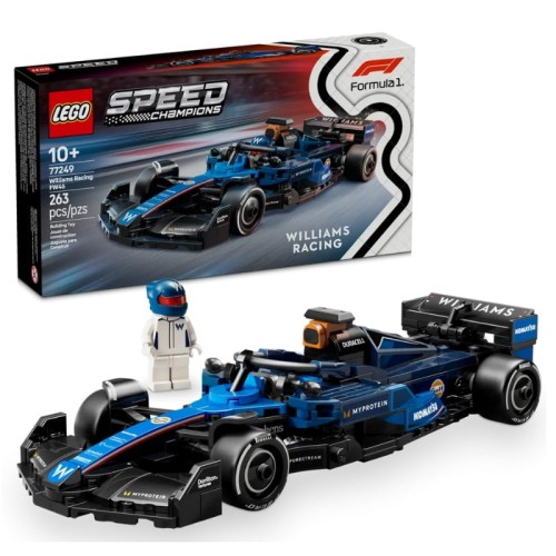 Lego Speed Champions Mașină F1 Williams Racing FW46 Set Piese 77249 263 El. 10+