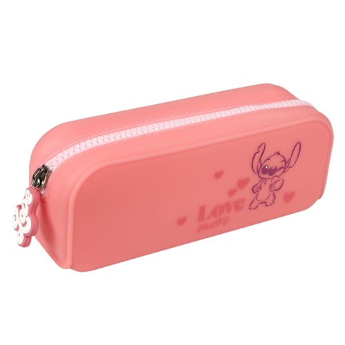 Coolpack Disney Core Fashion Sacoșă Silicona Pensulă Etui Tubă Unicameral Fără Echipament Stitch Roz