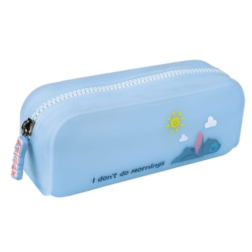 Coolpack Disney Core Fashion Buzunar Silicon Penar Tubă Unic Compartiment Fără Echipament Stitch Albastru