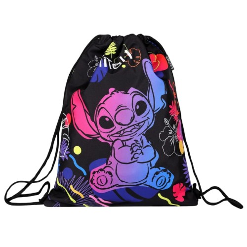 Coolpack Beta Disney Negru Sac Pentru Încălțăminte Sportivă Stitch Negru