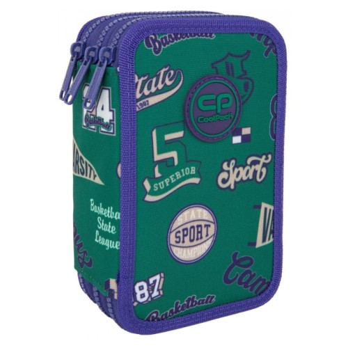 Coolpack Jumper 3 Penar Cu Echipament Trei Compartimente American Retro