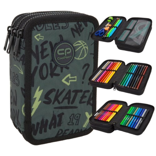 Coolpack Jumper 3 Penar cu Echipament Trei Compartimente Tiger