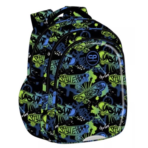 Coolpack Jerry Rucsac Școlar pentru Tineret Skate Night cu 3 compartimente