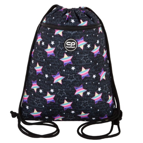 Coolpack Vert Sac pentru Pantofi Sport Rainbow Night