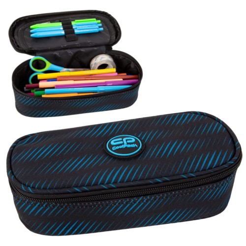 Coolpack Campus Etui de Creion cu Un Compartiment cu Capac Fără Accesorii Blumeh