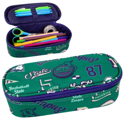 Coolpack Campus Penar cu un compartiment și capac fără echipament American Retro