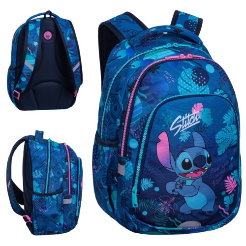 Coolpack Disney Core Prime Rucsac Școlar 2 Compartimente Stitch