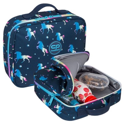 Coolpack Cooler Bag Pachet Termic Lunchbox Unicorn Albastru