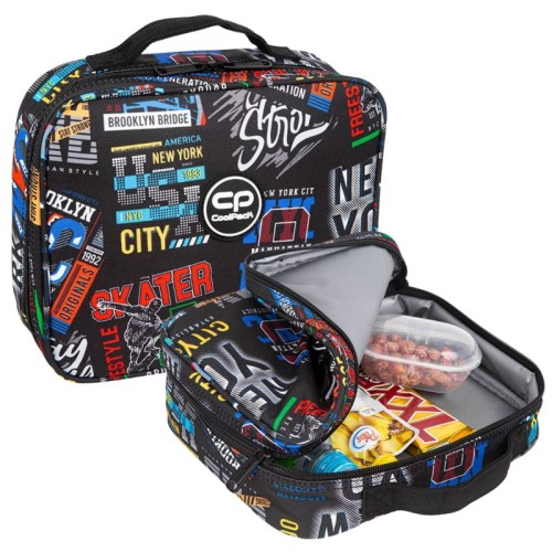 Coolpack Cooler Bag Śniadaniówka Termiczna Lunchbox Big City