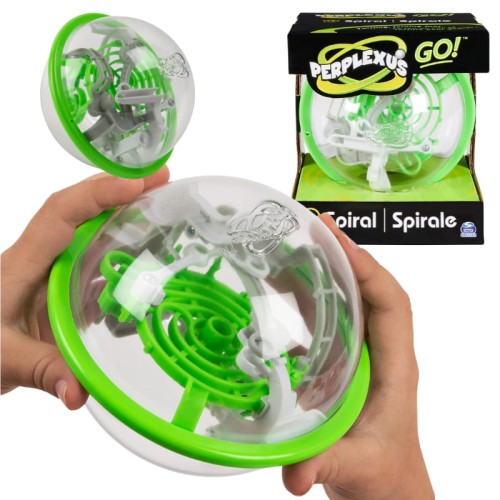 Perplexus GO! Labirint Cu Bile Joc de Îndemânare Spirală 3D 8+