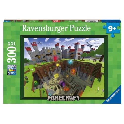 Piese de puzzle Ravensburger Minecraft XXL 300 de piese 9+