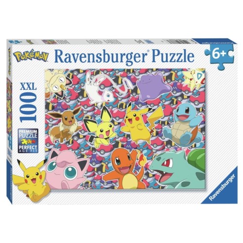 Puzzle Ravensburger Pokemon XXL Puzzel 100 Elemente 6+