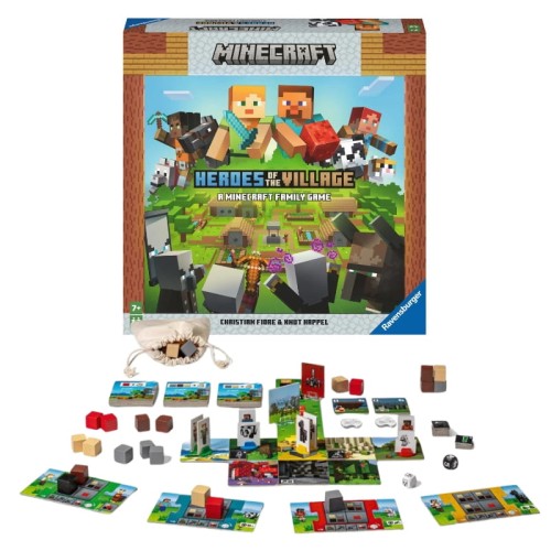 Ravensburger Gra Planszowa Strategiczna Minecraft Heroes Of The Village 7+