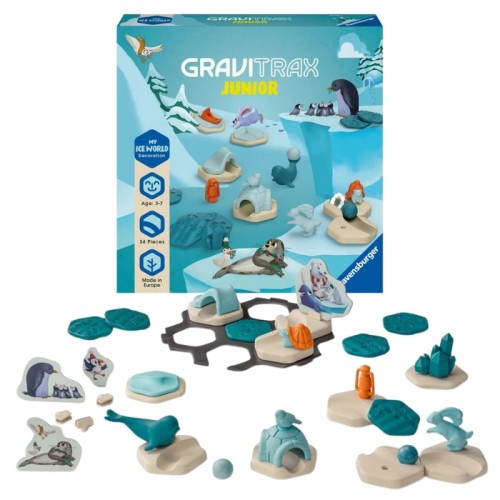 Ravensburger Gravitrax Junior Set Complementar Lumea Înghețată 3+