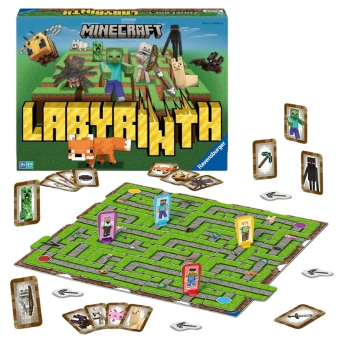 Ravensburger Joc de societate familial Minecraft Labirint Labirint 7+