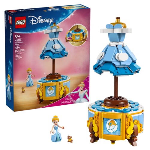 LEGO Disney Princess Set Costum Cenușăresei 43266 474 El. 9+