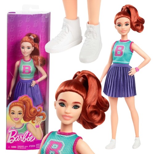 Barbie Fashionistas Păpușa 232 Păpușa Modă În Fustă Sportivă Sportivă