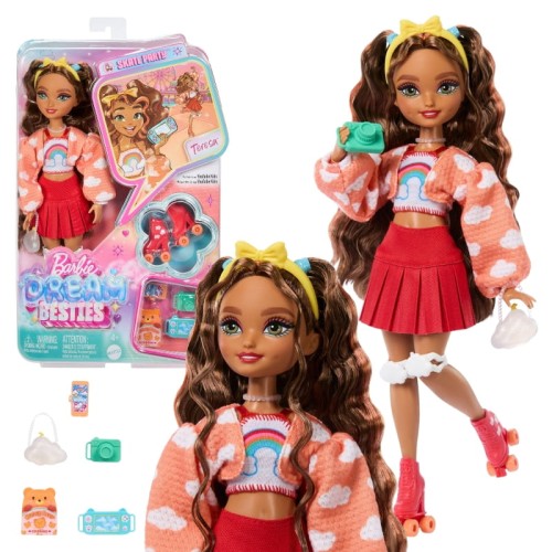 Barbie Dream Besties Teresa Păpușa cu Role + Accesorii 4+