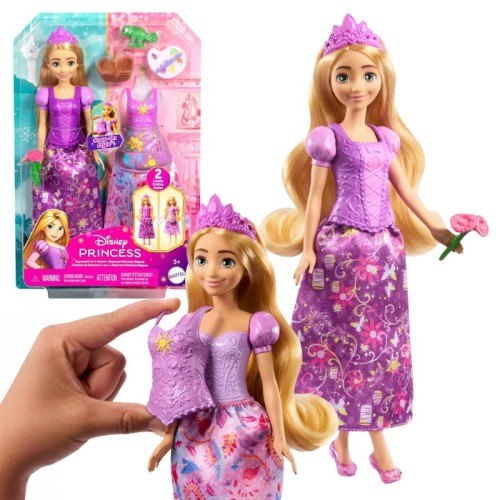 Disney Princess Păpușa Prințesa Rapunzel Încâlcită Set 2în1 3+