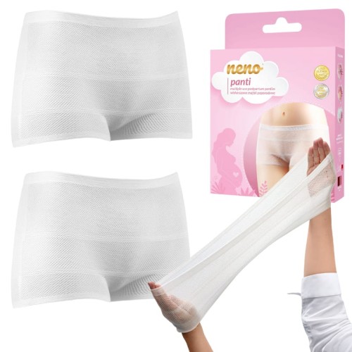 Neno Panti Reutilizabile din Plasă pentru După Naștere Mărimea L 2 buc.