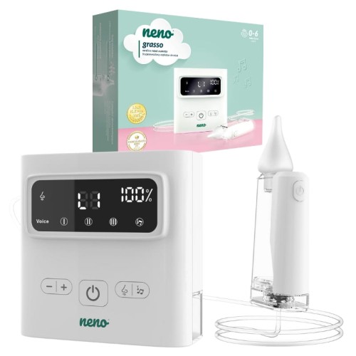 Neno Grasso Aspirator Wireless pentru Decongestionarea Nasului la Copii