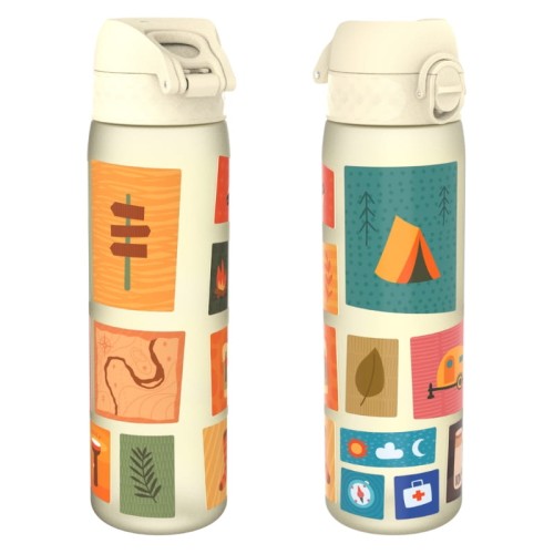 Ion8 Sticla cu Apă Bidon Recyclon 500ml Crem Camping