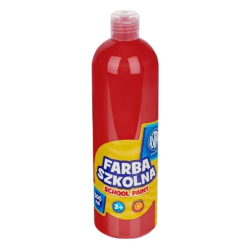 Astra Vopsea Școlară Pentru Poster Mare 500ml Roșu 1 Bucată