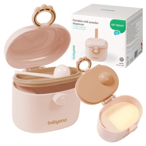 Babyono Recipient Portabil pentru Lapte Praf Snacks 240ml