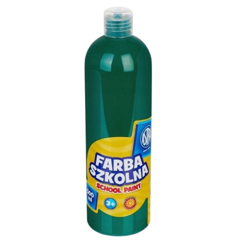 Astra Vopsea Școlară de Poster Mare 500ml Verde Închis 1 Bucată
