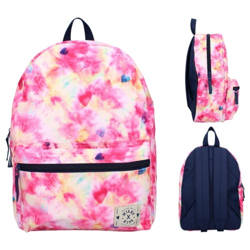 Vadobag Rucsac Școlăr Muncitor Pentru Excursii Copii Colorat Roz Milky Kiss Next Level Vibes