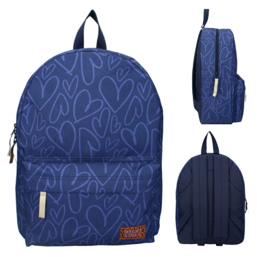 Vadobag Rucsac Școlar Pentru Tineret Pentru Excursii Copii Albastru Milky Kiss Just Girls