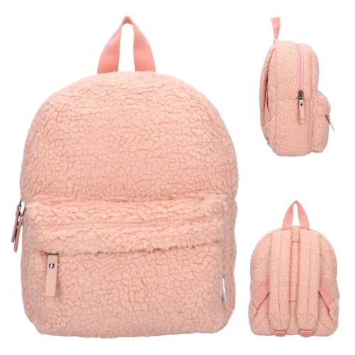 Vadobag Rucsac Mic Pentru Grădiniță Pentru Excursii Copii Pret Be Soft And Kind Moale Pufoșe Róz