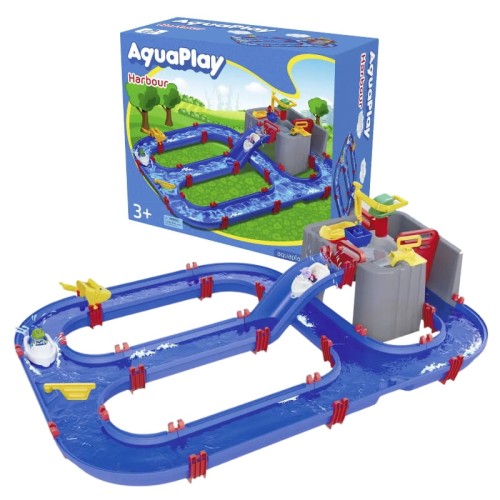 AquaPlay Set Pista Acvatica Port Pista De Distractie Cu Apa 3+