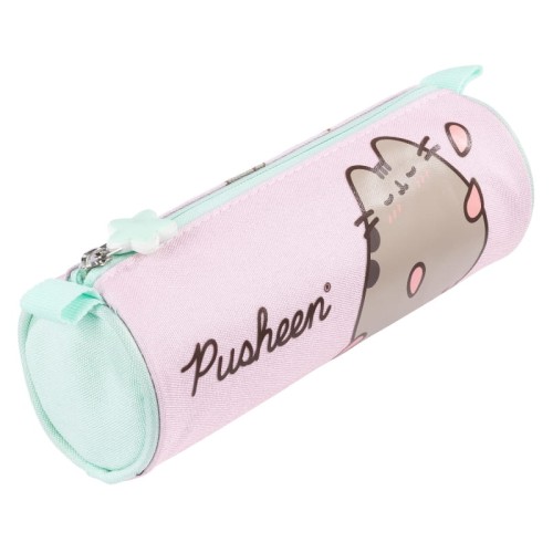 St. Majewski Penar Şcolar Tubă Unicompartment Etui Pentru Unelte Şcolare Pusheen Roz