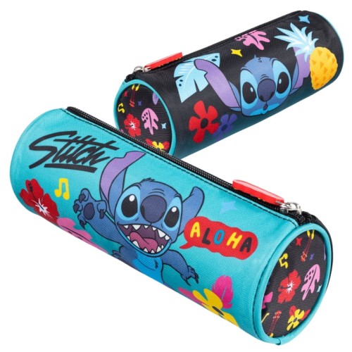 St. Majewski Penar Școlar Tubă cu Un Compartiment Etui pentru Unelte Școlare Stitch Mint Aloha