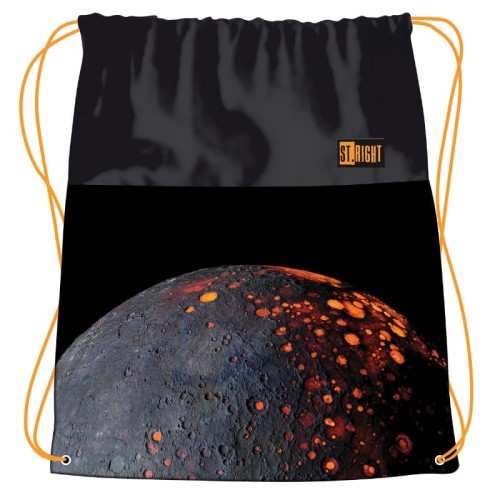 St. Right Sac Școlar Sportiv Gimnastic Pentru Încălțăminte La Școală La Piscină Antrenament Volcanic Moon