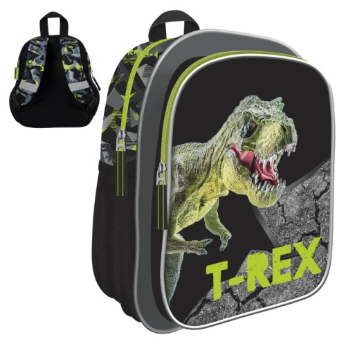 St. Right Rucsac mic pentru grădiniță cu un compartiment T-REX