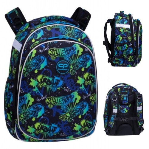 Coolpack Turtle Rucsac Școlar Întărit Skate Night 16l