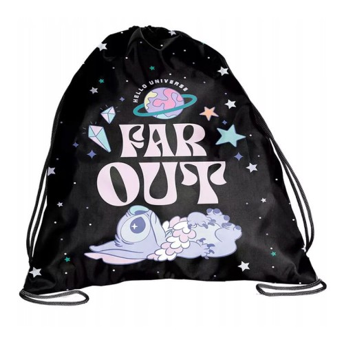 PASO Sac pentru încălțăminte sportivă gimnastică Stitch Far Out