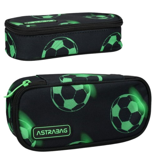 Astra Pencil Case Pachet Cu Capac Interior Etui Pentru Instrumente Școlare Neo Football