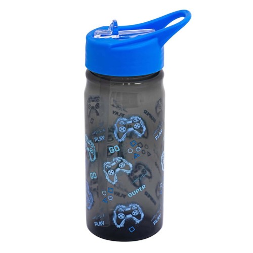 Astra Bidon Aqua Pure Cu Pai Drenaj pentru Băuturi Apă Școlară pentru Școală Sigur Fără BPA 450 ml Go Playing