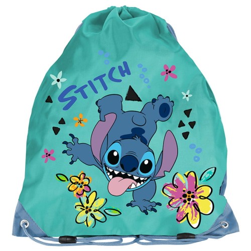 PASO Sac pentru încălțăminte sportivă gimnastică Stitch Flowers Stitch