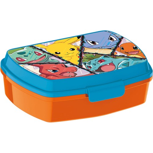 Safta Śniadaniówka Lunchbox Na Śniadanię Lunch Kanapki Szkolna Do Szkoły Bezpieczna Pokemon