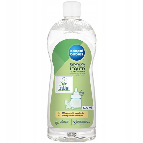 CANPOL BABIES LIQUID DE SPĂLARE A SUCITOARELOR ȘI BUCȘELOR 500ml
