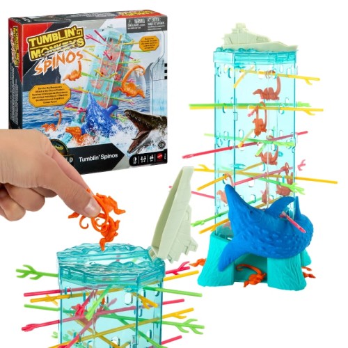 Joc de societate Jurassic World Abilități Maimuțe Căzătoare Dinozauri Căzători pentru copii 5+