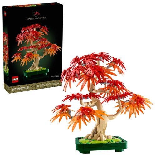 Lego Botanicals Colecția Botanică Arțar Palmier Bonsai Setul 10348 474 El.