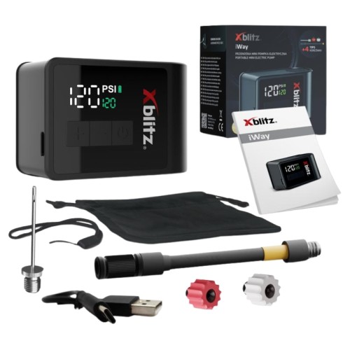 Xblitz iWay Pompă Electrică Mini Portabilă