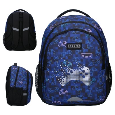 Vadobag Rucsac Școlar Cu Două Compartimente Skooter Winning Streak Game Pad
