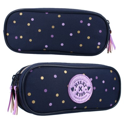 Vadobag Penar Etui Tubă Unicameral Fără Accesorii Milky Kiss Dotted Delight